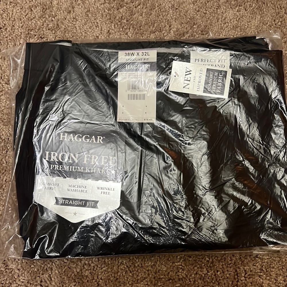 Haggar Iron Free Premium Khaki